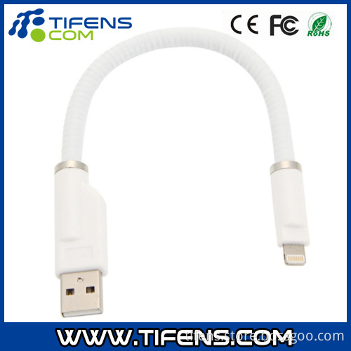 20cm Aluminum Alloy Flexible Charging/Data Cable
